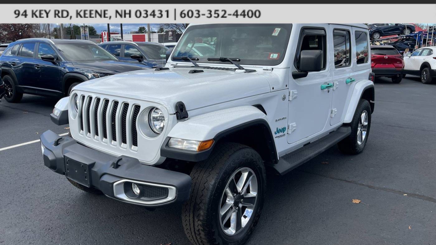 2020 Jeep Wrangler Sahara — SUV — 50,129 mi — Keene, NH