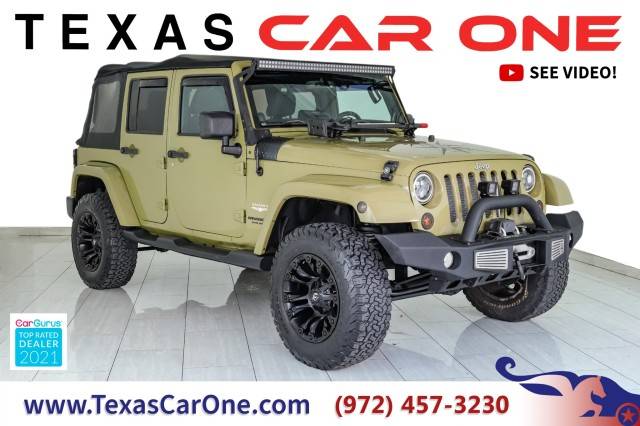 2013 Jeep Wrangler Sahara — SUV — 71,906 mi — Carrollton, TX