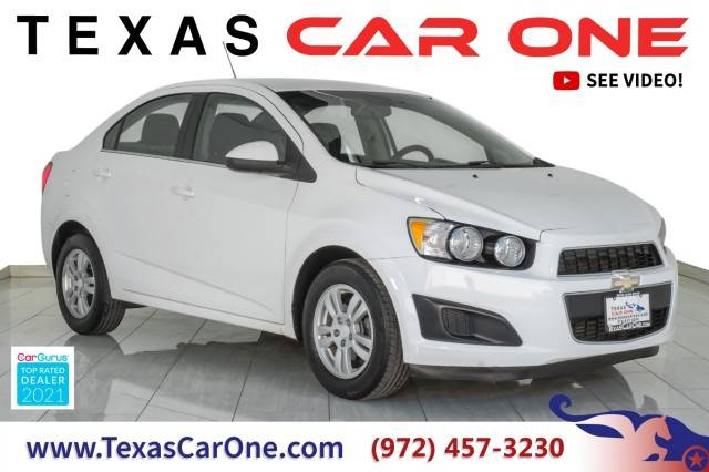 2016 Chevrolet Sonic LT — Sedan — 72,948 mi — Carrollton, TX