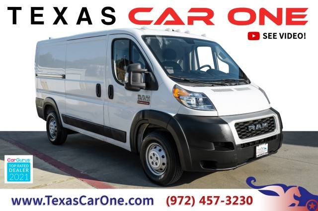 2019 Ram ProMaster Cargo Van 1500 — Cargo Van — 49,933 mi — Carrollton, TX