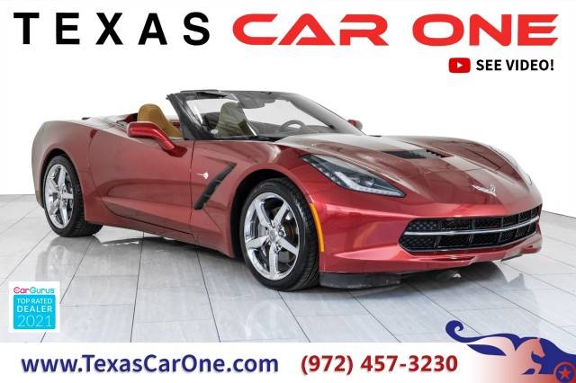 2014 Chevrolet Corvette 2LT — Convertible — 53,593 mi — Carrollton, TX