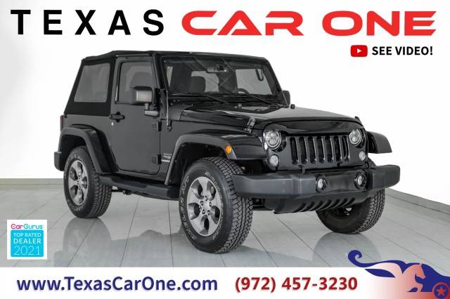 2018 Jeep Wrangler Sahara — SUV — 29,163 mi — Carrollton, TX