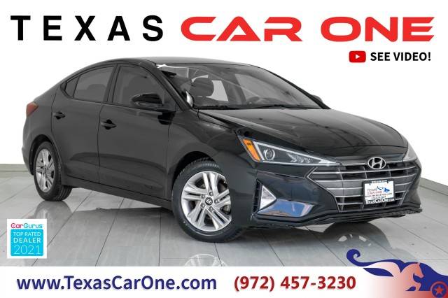 2019 Hyundai Elantra SEL — Sedan — 55,628 mi — Carrollton, TX