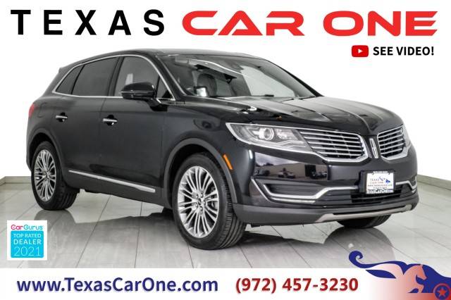 2016 Lincoln MKX Reserve — SUV — 40,384 mi — Carrollton, TX