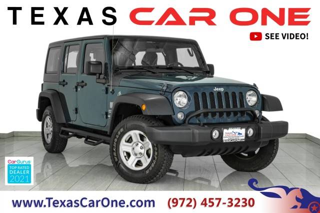 2017 Jeep Wrangler Sport — SUV — 62,687 mi — Carrollton, TX