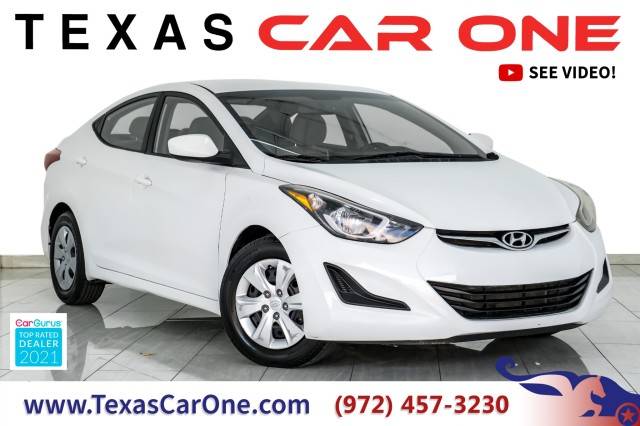 2016 Hyundai Elantra SE — Sedan — 54,326 mi — Carrollton, TX