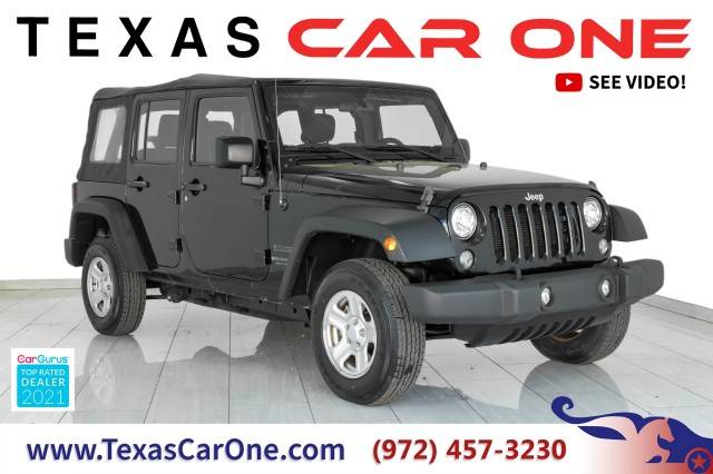 2017 Jeep Wrangler Sport — SUV — 54,997 mi — Carrollton, TX