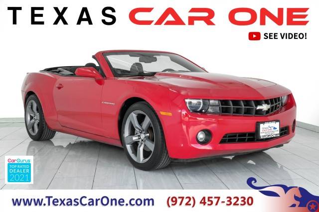 2012 Chevrolet Camaro 1LT — Convertible — 28,642 mi — Carrollton, TX
