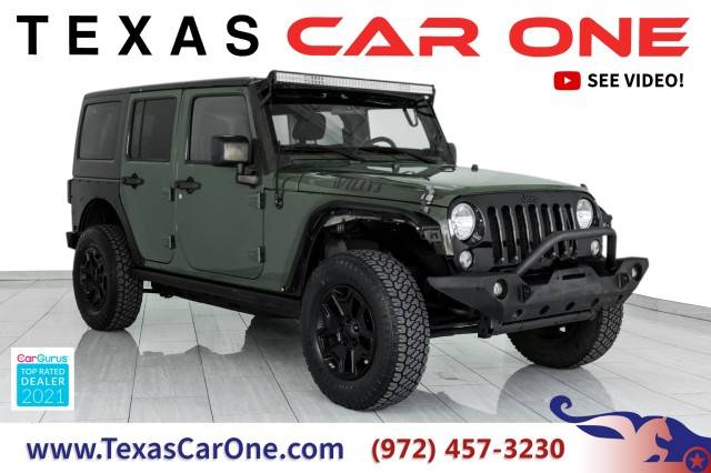 2016 Jeep Wrangler Willys Wheeler — SUV — 78,143 mi — Carrollton, TX