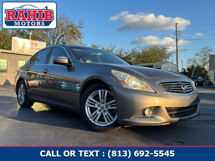 2013 INFINITI G G37 — Sedan — 93,682 mi — Winter Park, FL
