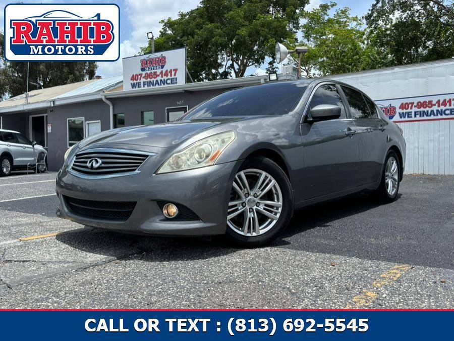2013 Infiniti G37 Sedan Journey