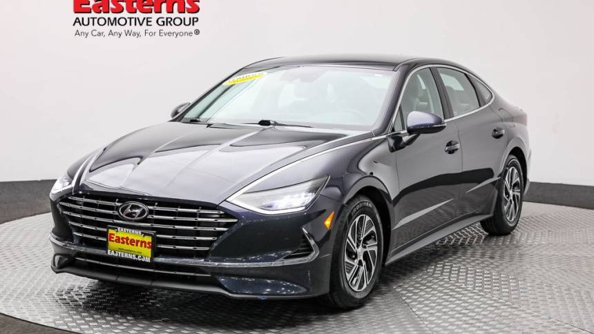 2022 Hyundai Sonata Hybrid Blue — Sedan — 30,785 mi — Alexandria, VA