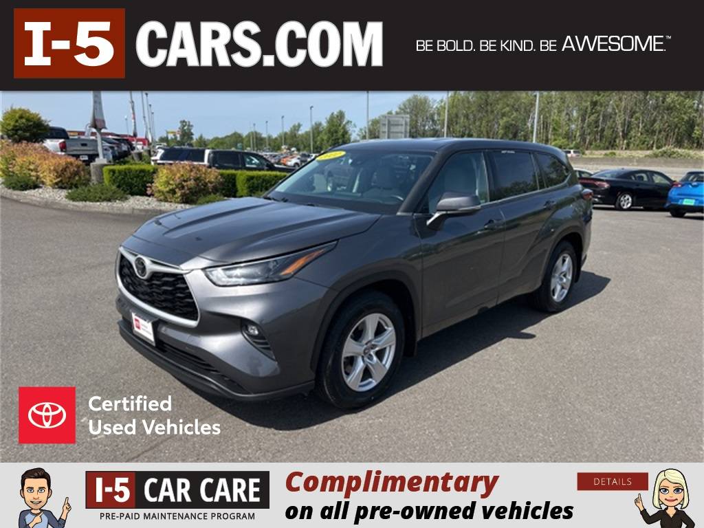 2022 Toyota Highlander LE — SUV — 44,025 mi — Chehalis, WA