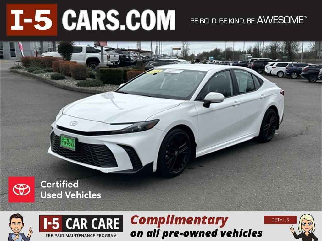 2025 Toyota Camry SE — Sedan — 6,998 mi — Chehalis, WA