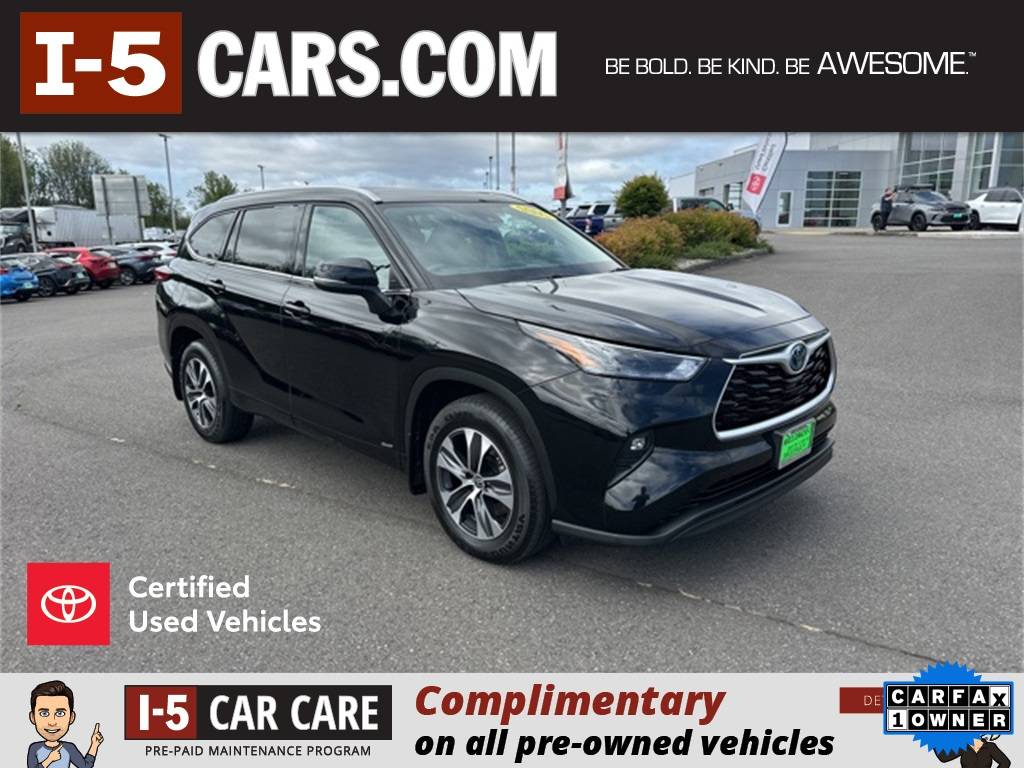 2022 Toyota Highlander Hybrid XLE — SUV — 49,012 mi — Chehalis, WA