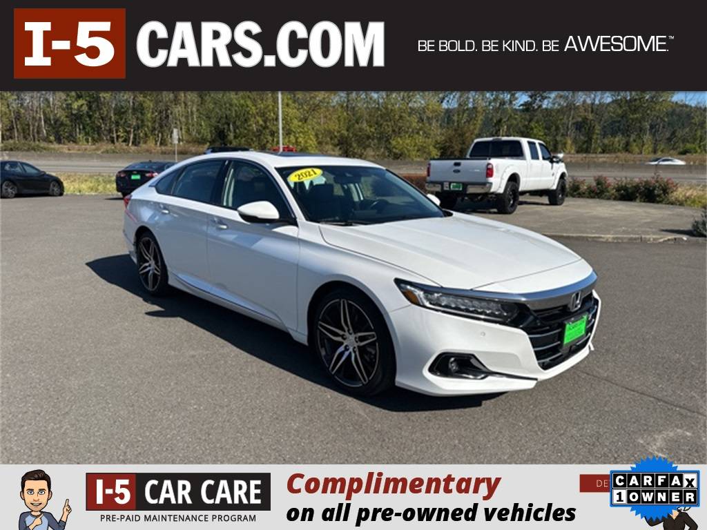 2021 Honda Accord Touring — Sedan — 37,500 mi — Chehalis, WA