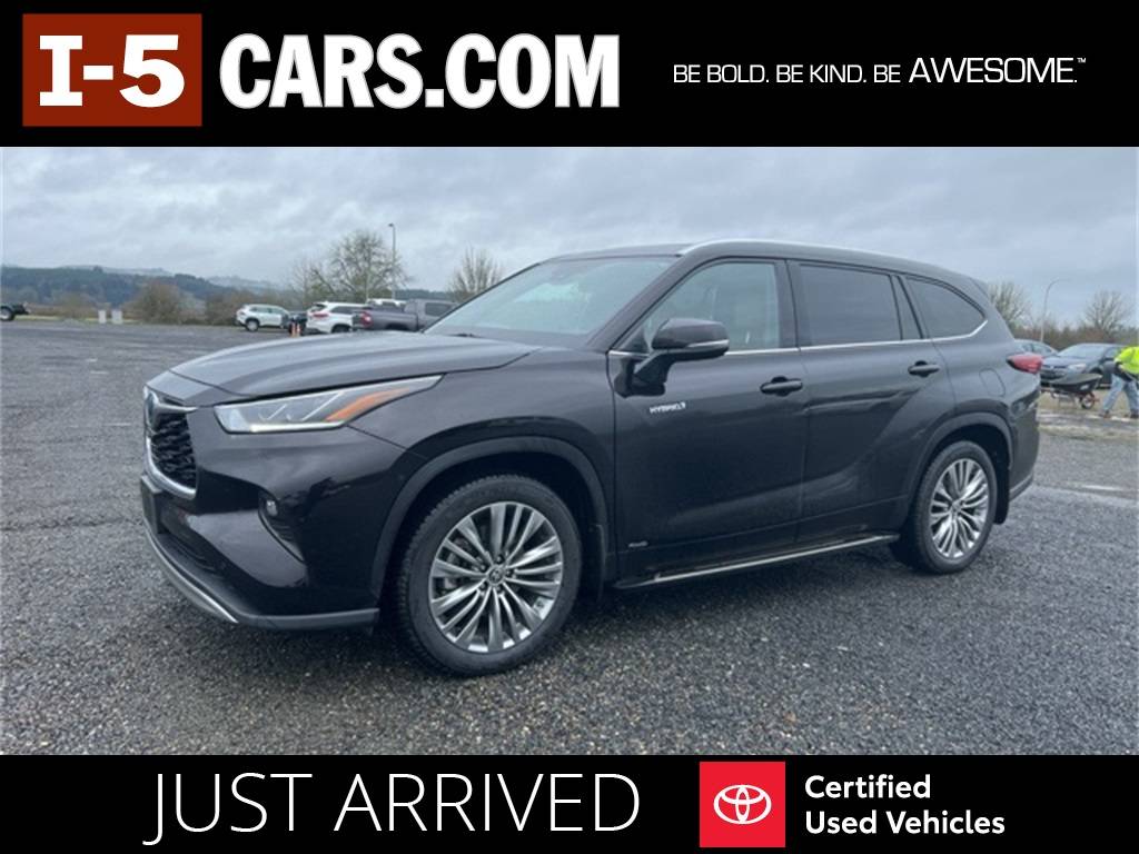 2021 Toyota Highlander Hybrid Platinum — SUV — 48,072 mi — Chehalis, WA