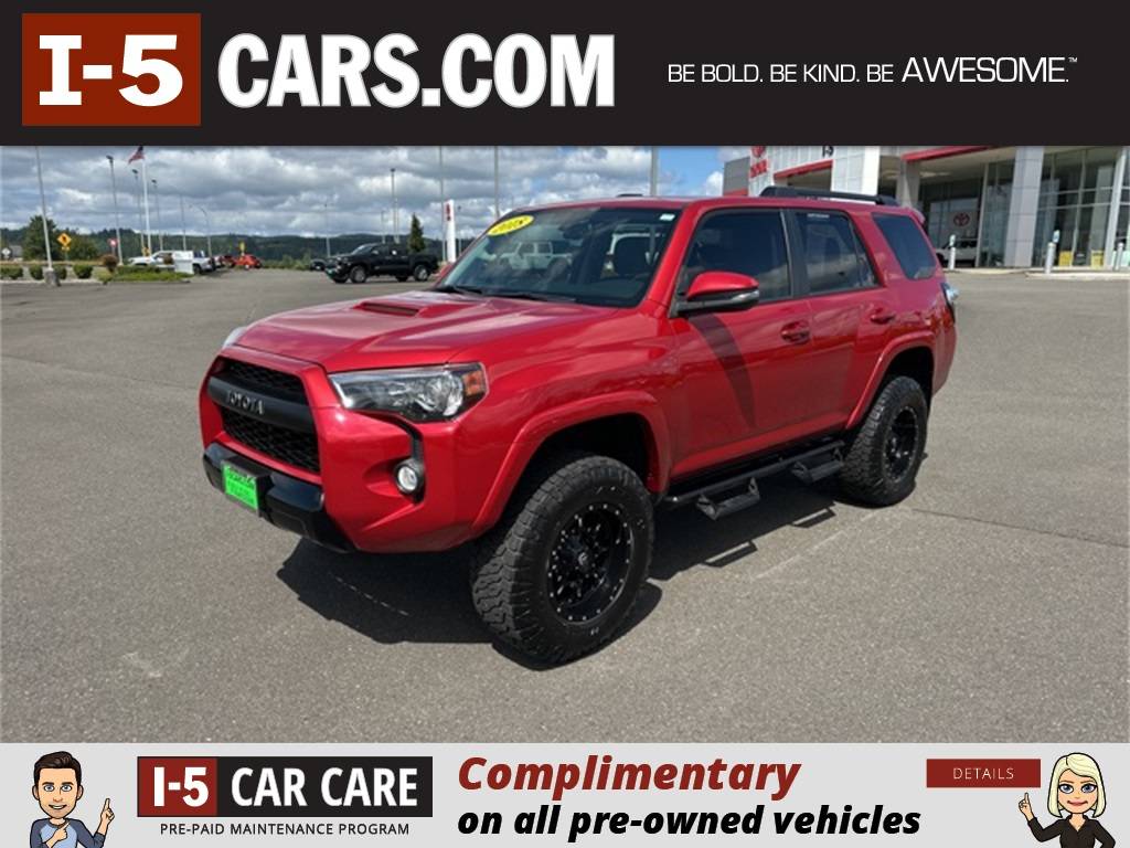 2018 Toyota 4Runner TRD Off Road Premium — SUV — 100,128 mi — Chehalis, WA