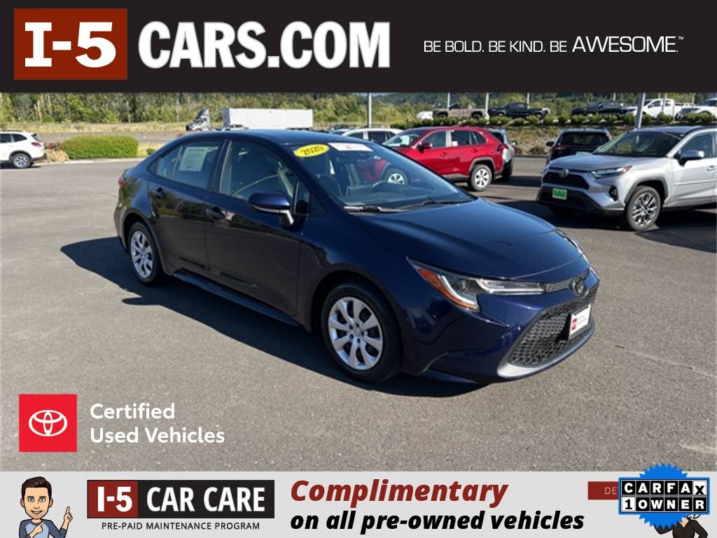 2020 Toyota Corolla LE — Sedan — 53,457 mi — Chehalis, WA