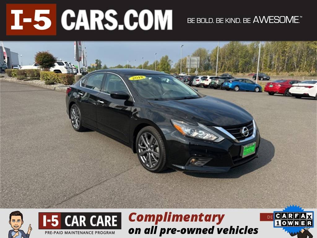 2018 Nissan Altima 2.5 SR — Sedan — 72,177 mi — Chehalis, WA