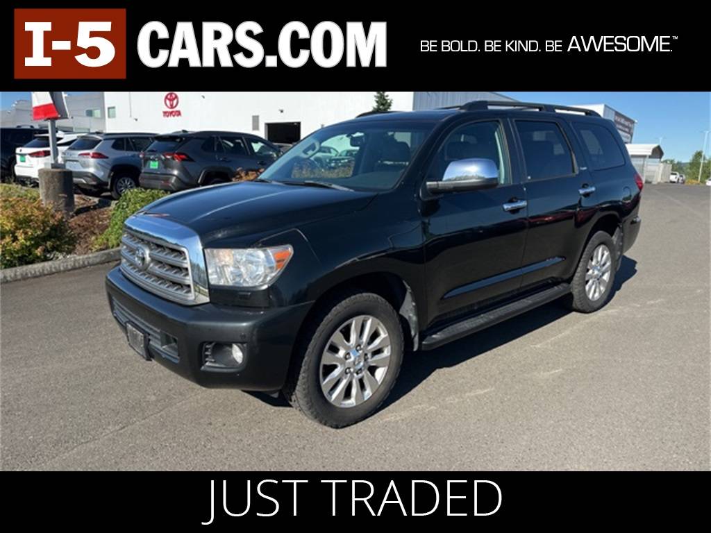 2010 Toyota Sequoia Platinum — SUV — 107,796 mi — Chehalis, WA