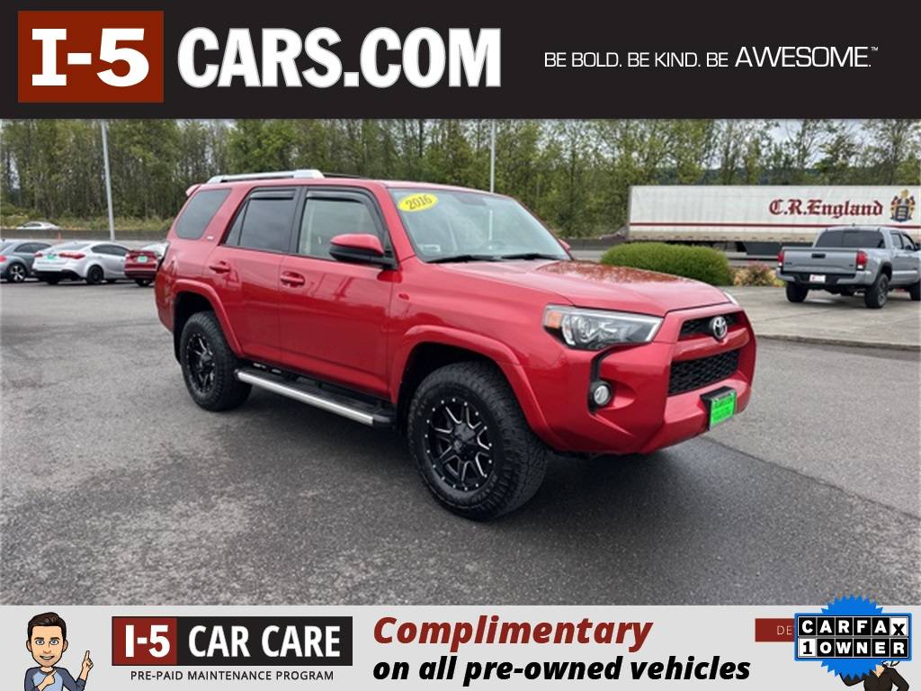2016 Toyota 4Runner SR5 — SUV — 81,900 mi — Chehalis, WA