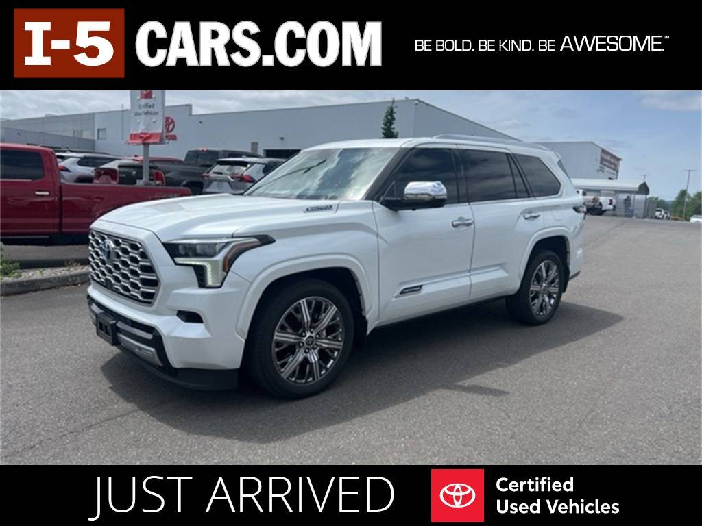 2023 Toyota Sequoia Capstone — SUV — 47,218 mi — Chehalis, WA