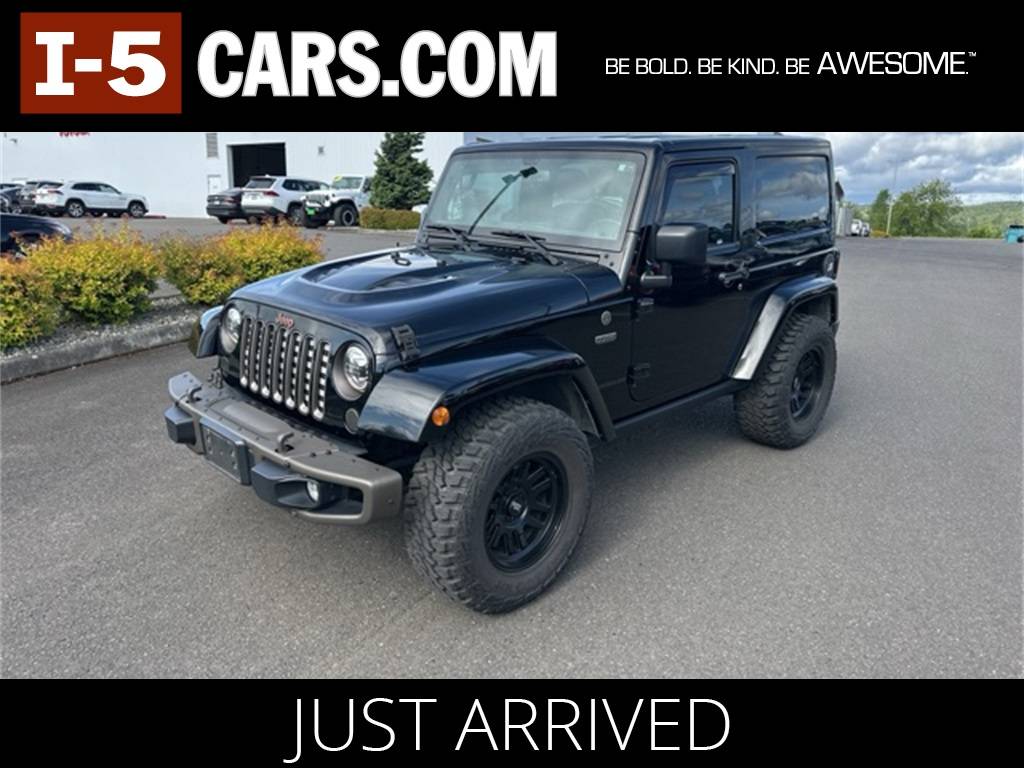 2016 Jeep Wrangler 75th Anniversary — SUV — 88,191 mi — Chehalis, WA