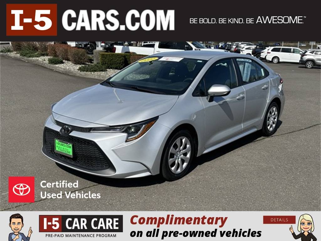 2022 Toyota Corolla LE — Sedan — 25,203 mi — Chehalis, WA