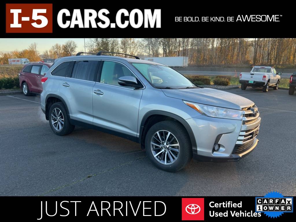 2019 Toyota Highlander XLE — SUV — 61,833 mi — Chehalis, WA