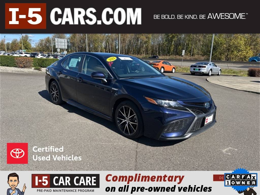 2021 Toyota Camry Hybrid SE — Sedan — 81,693 mi — Chehalis, WA