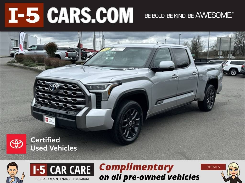 2024 Toyota Tundra Hybrid Platinum — Pickup Truck — 4,919 mi — Chehalis, WA