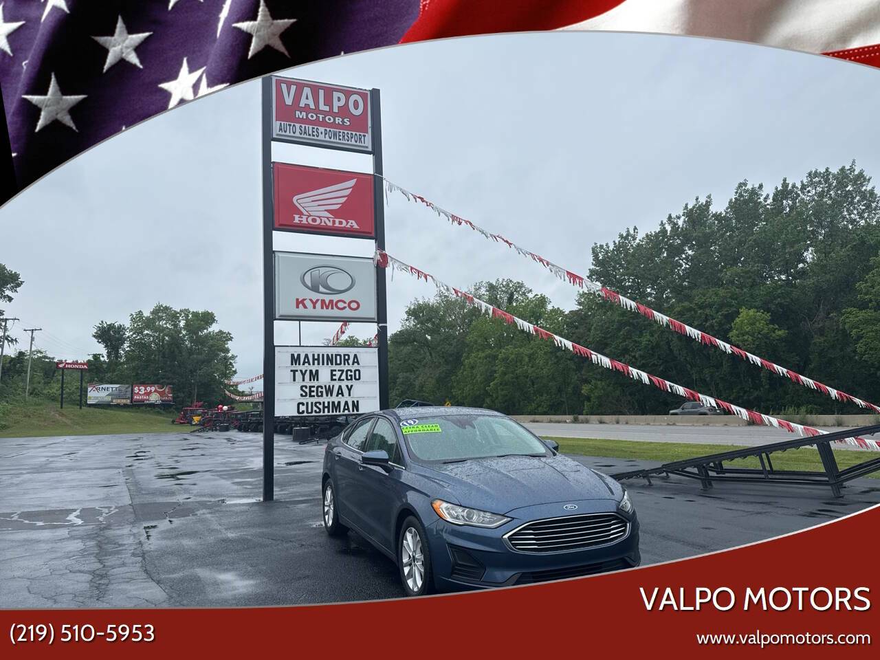 2019 Ford Fusion SE — Sedan — 88,105 mi — Valparaiso, IN