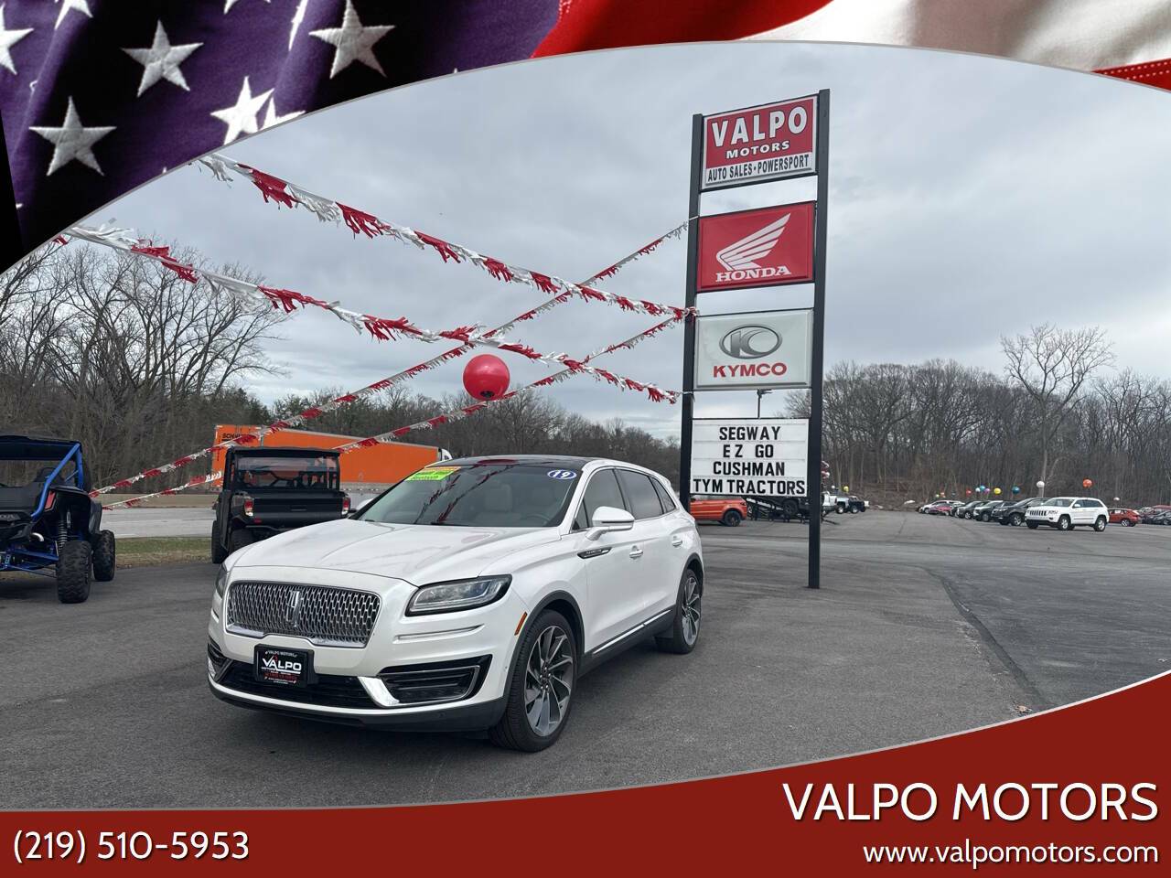 2019 Lincoln Nautilus Reserve — SUV — 133,097 mi — Valparaiso, IN