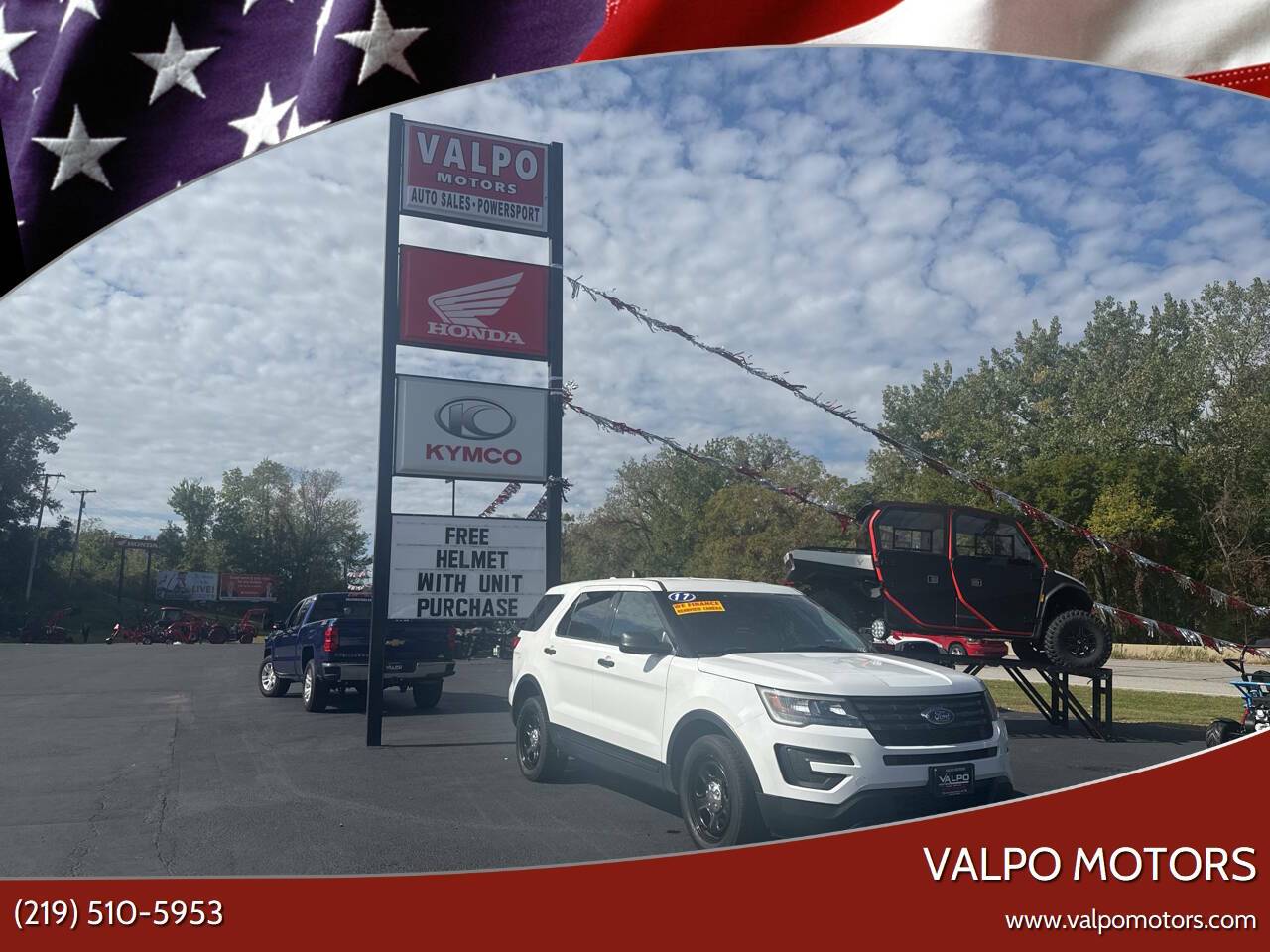 2017 Ford Police Interceptor Utility Base — SUV — 135,141 mi — Valparaiso, IN