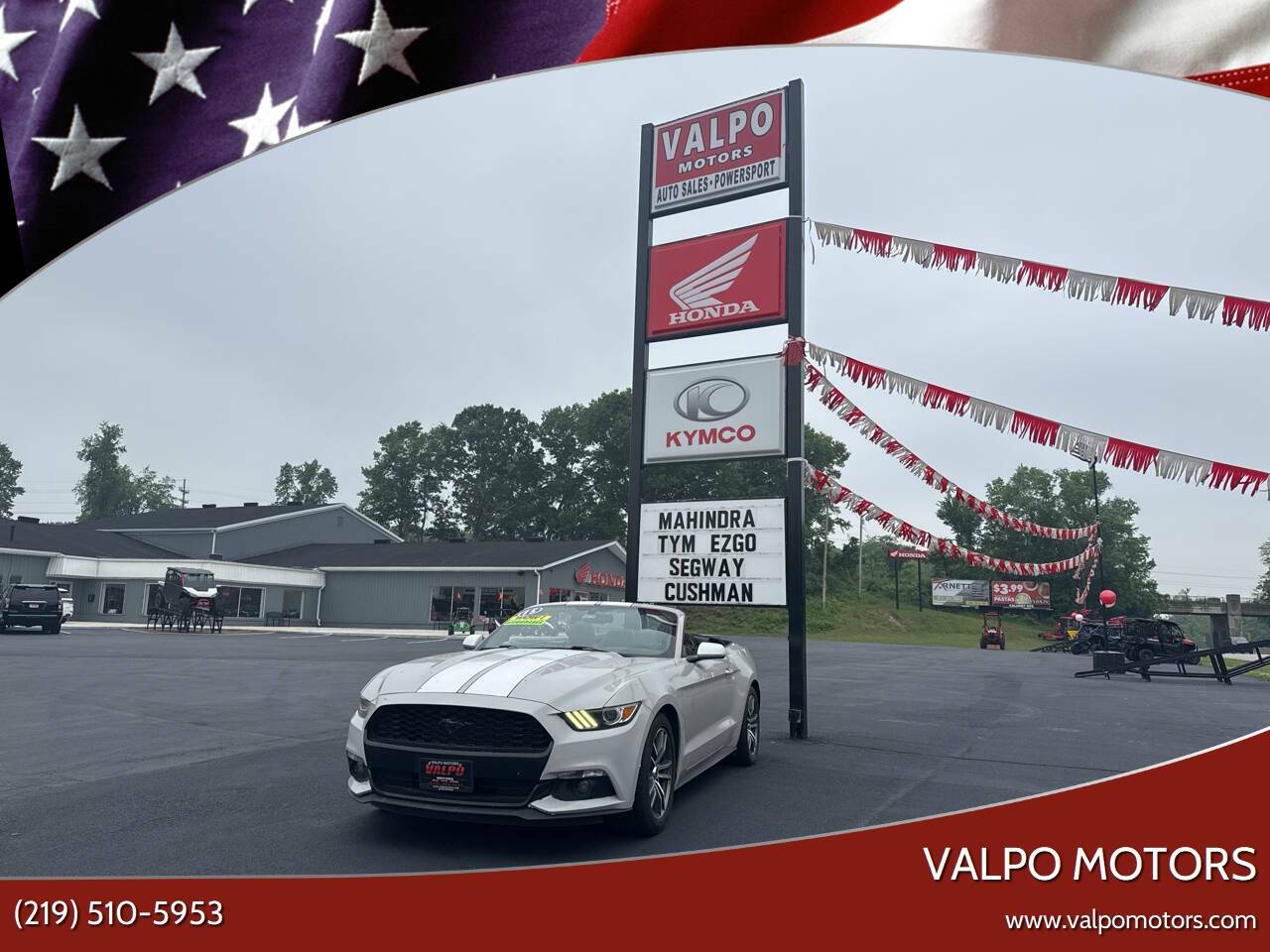 2015 Ford Mustang V6 — Convertible — 109,770 mi — Valparaiso, IN