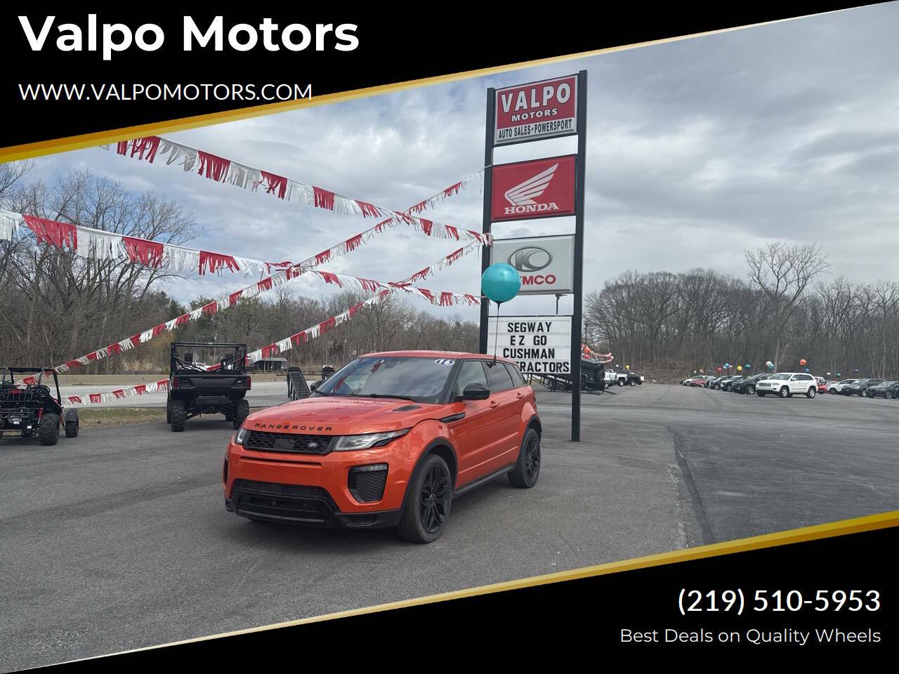 2016 Land Rover Range Rover Evoque HSE Dynamic — SUV — 89,597 mi — Valparaiso, IN