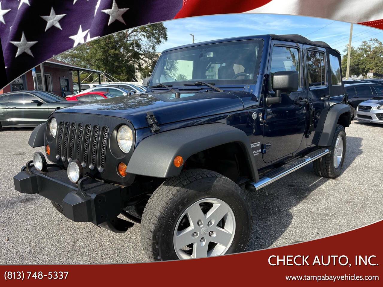 2013 Jeep Wrangler Sport — SUV — 100,456 mi — Tampa, FL