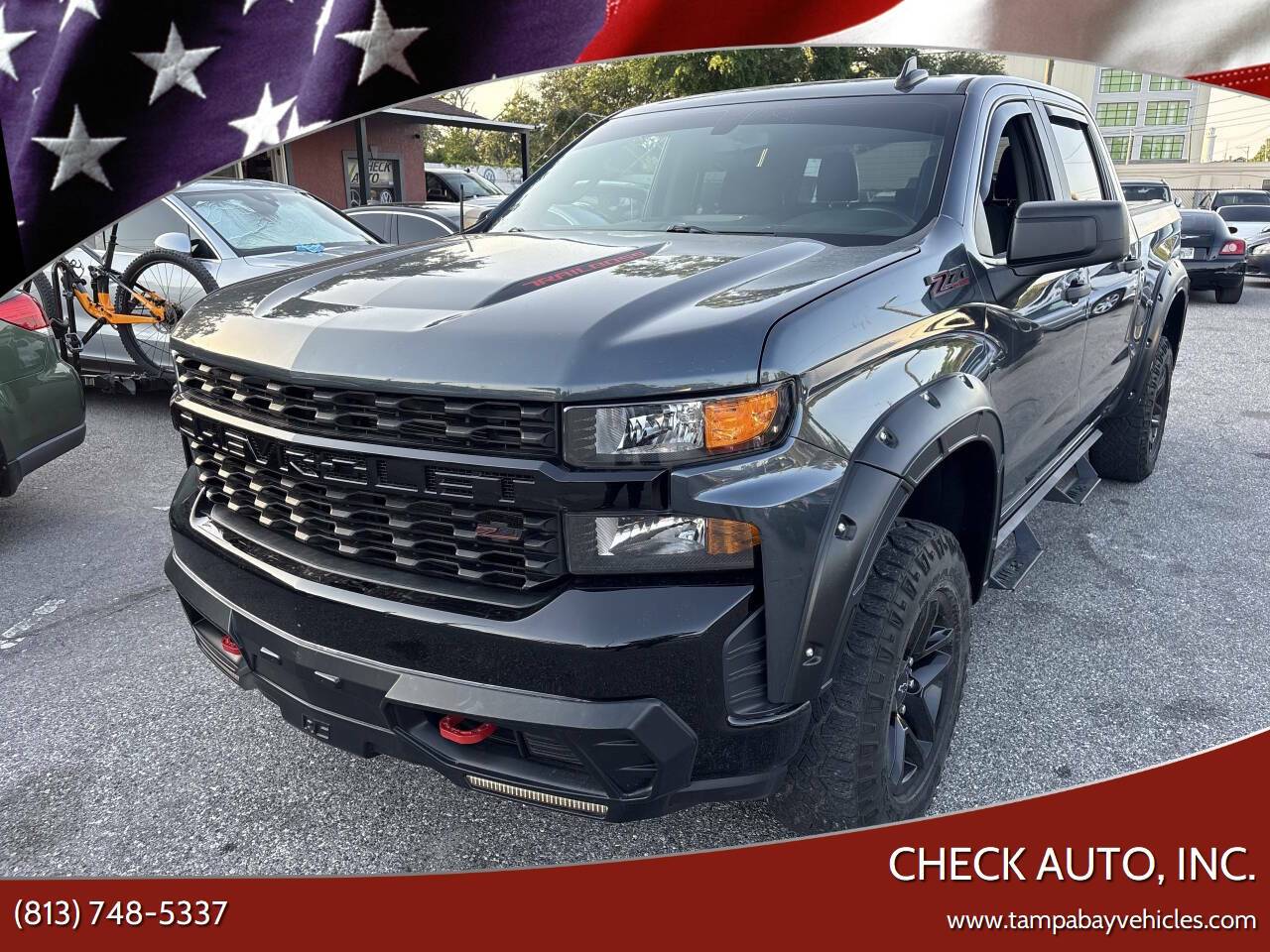 2019 Chevrolet Silverado 1500 Custom Trail Boss — Pickup Truck — 91,234 mi — Tampa, FL