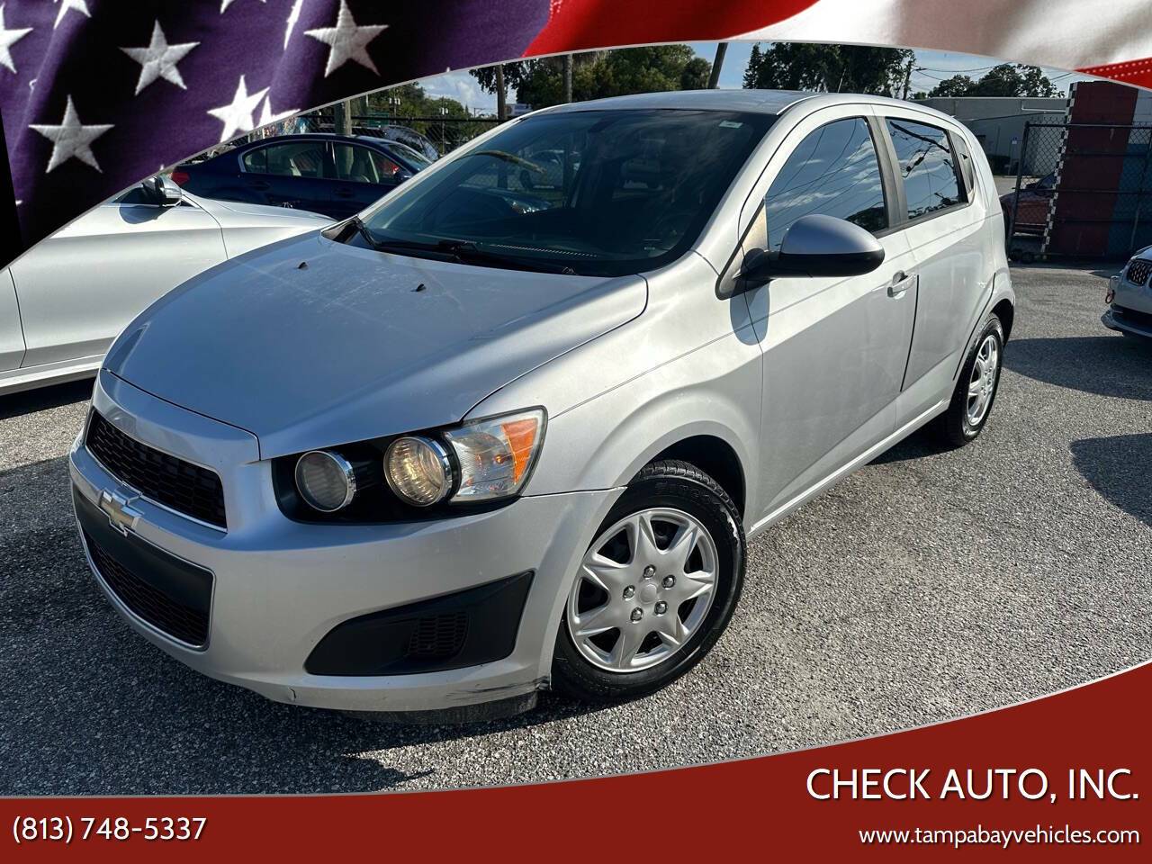 2014 Chevrolet Sonic LS — Hatchback — 120,344 mi — Tampa, FL