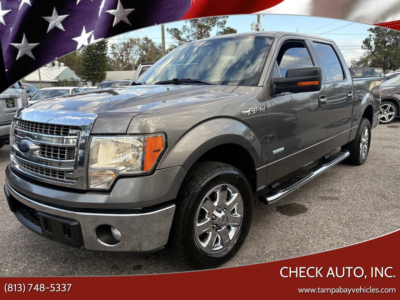 2013 Ford F-150 XLT — Pickup Truck — 173,500 mi — Tampa, FL