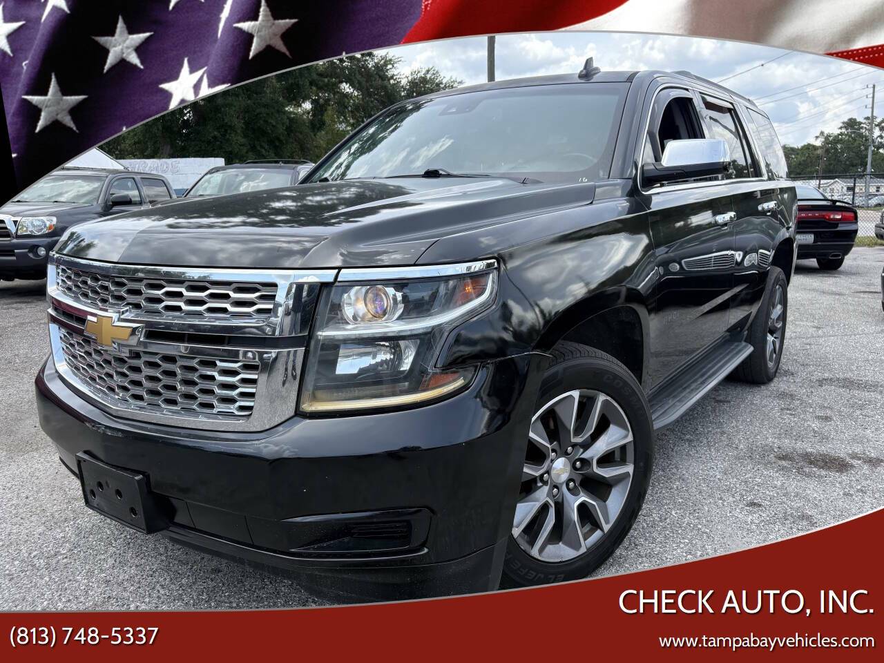 2017 Chevrolet Tahoe LT — SUV — 200,000 mi — Tampa, FL
