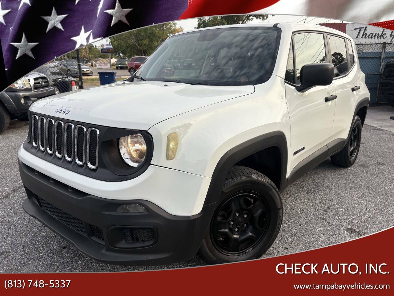 2018 Jeep Renegade Sport — SUV — 118,890 mi — Tampa, FL