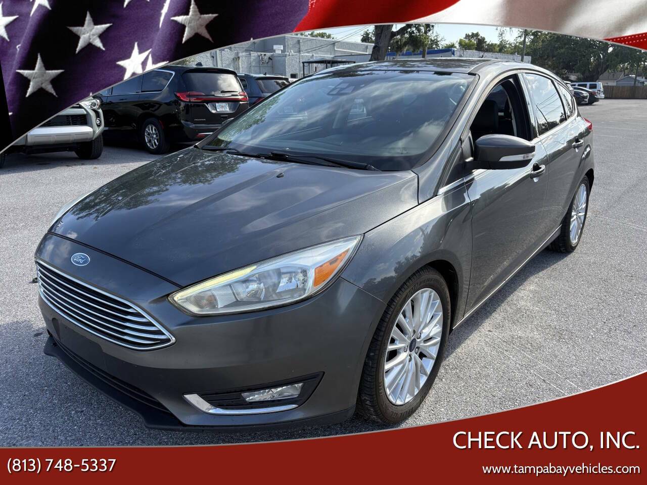 2018 Ford Focus Titanium — Hatchback — 110,657 mi — Tampa, FL