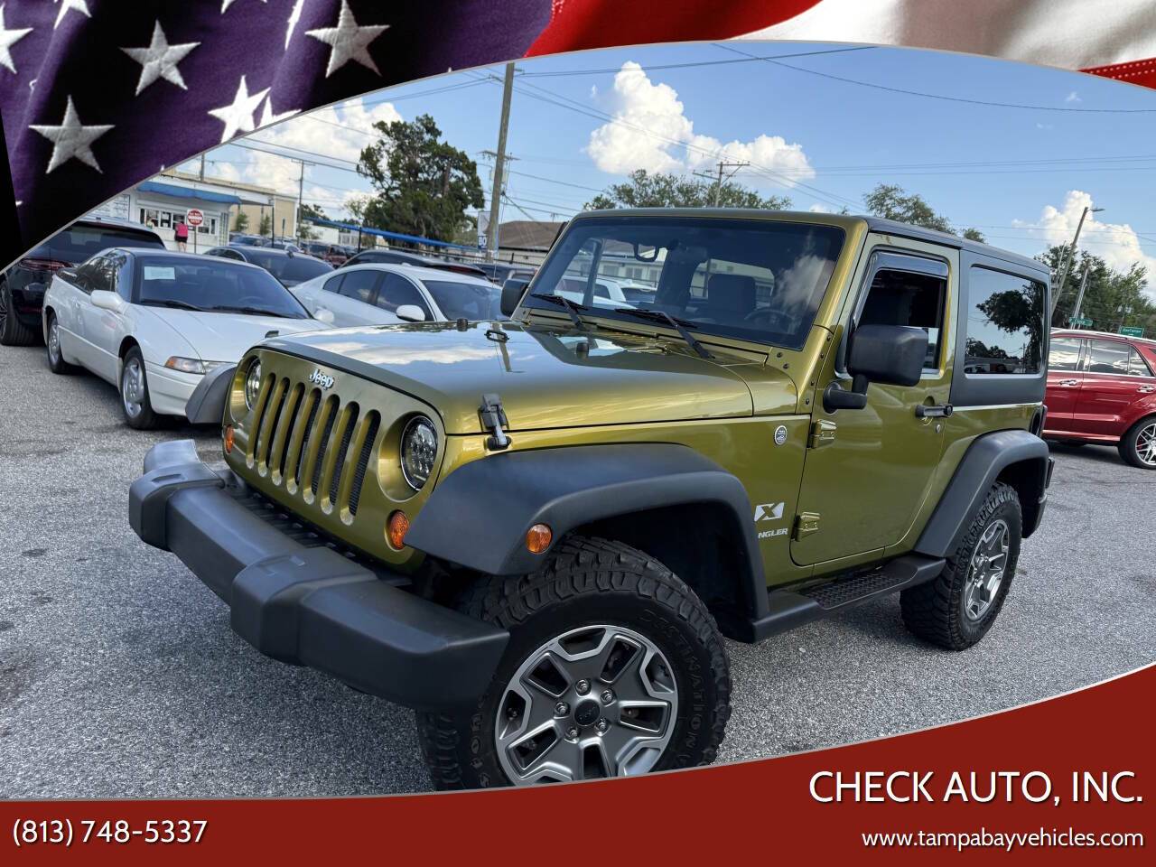 2007 Jeep Wrangler X — SUV — 120,000 mi — Tampa, FL