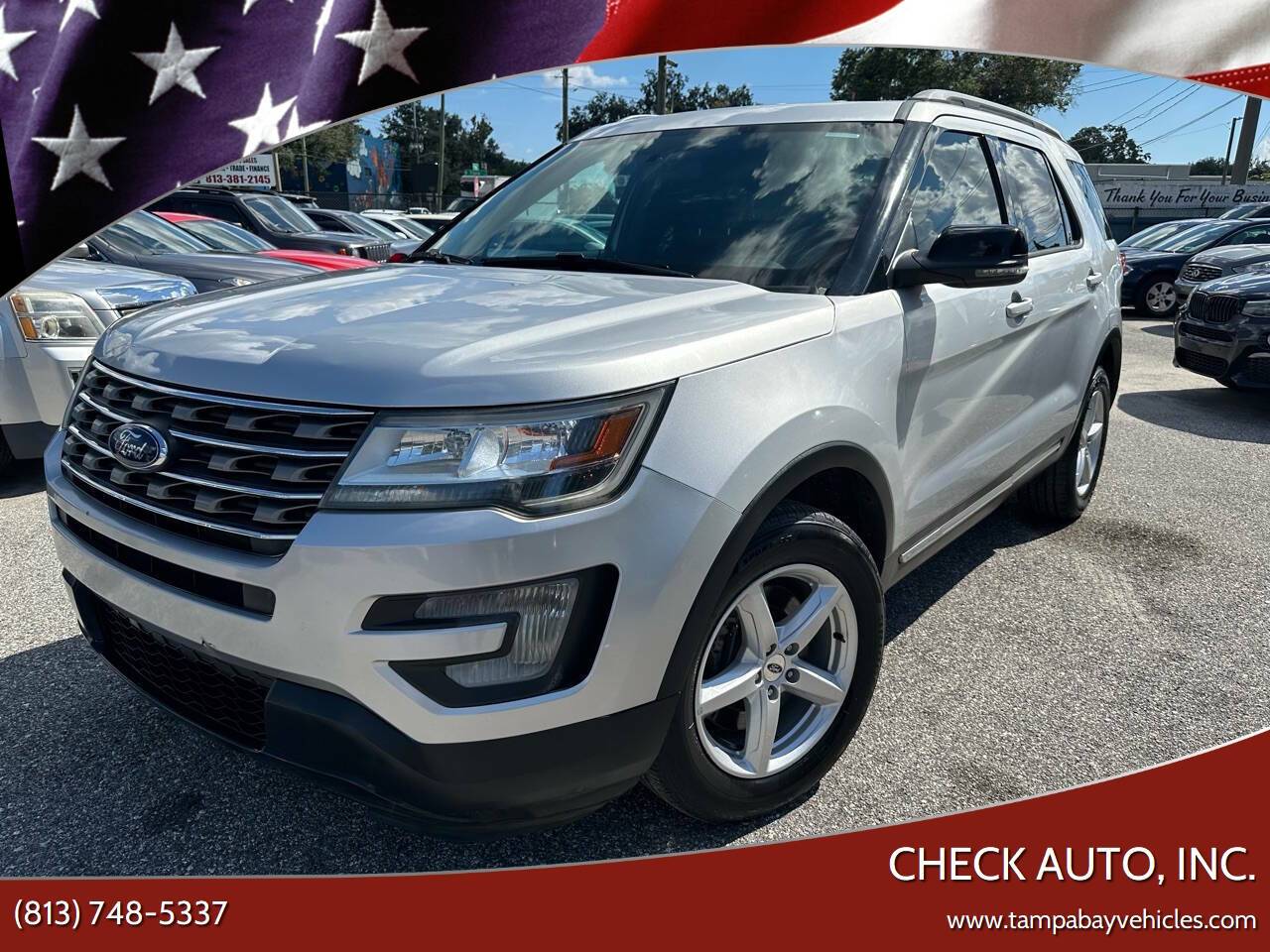 2017 Ford Explorer XLT — SUV — 130,344 mi — Tampa, FL