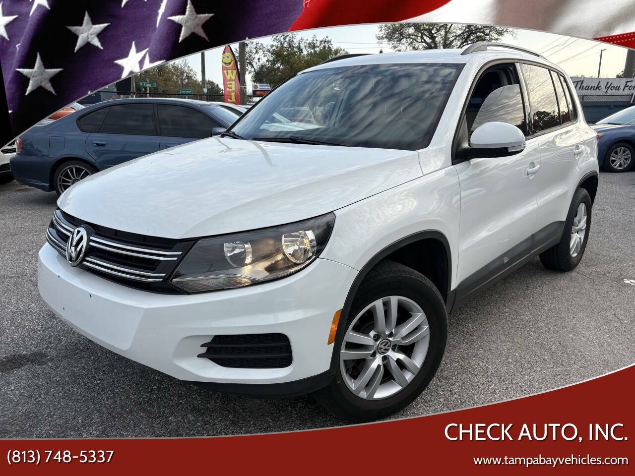 2017 Volkswagen Tiguan S — SUV — 160,000 mi — Tampa, FL