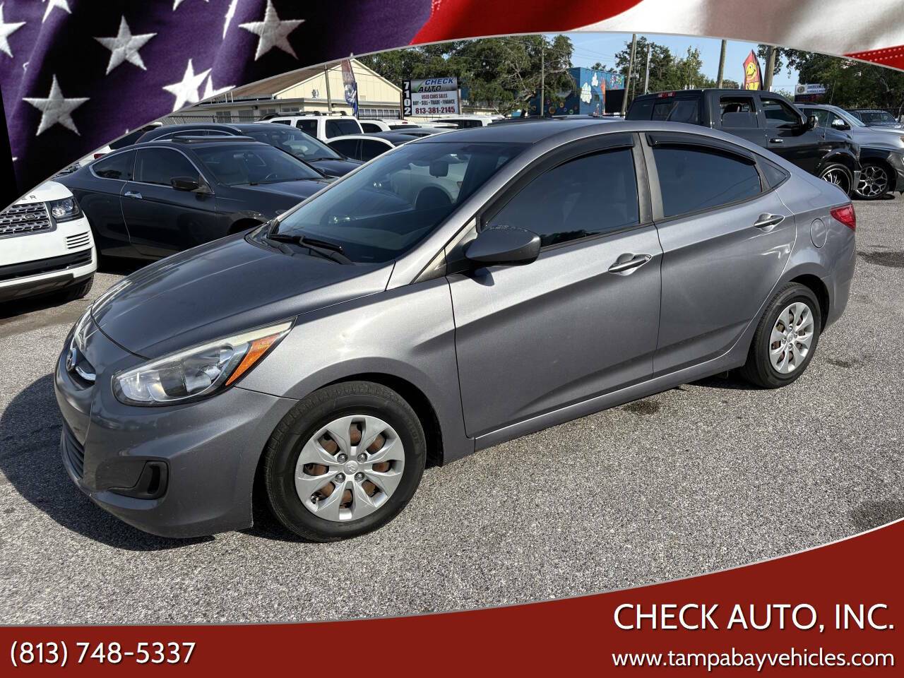 2017 Hyundai Accent SE — Sedan — 107,890 mi — Tampa, FL
