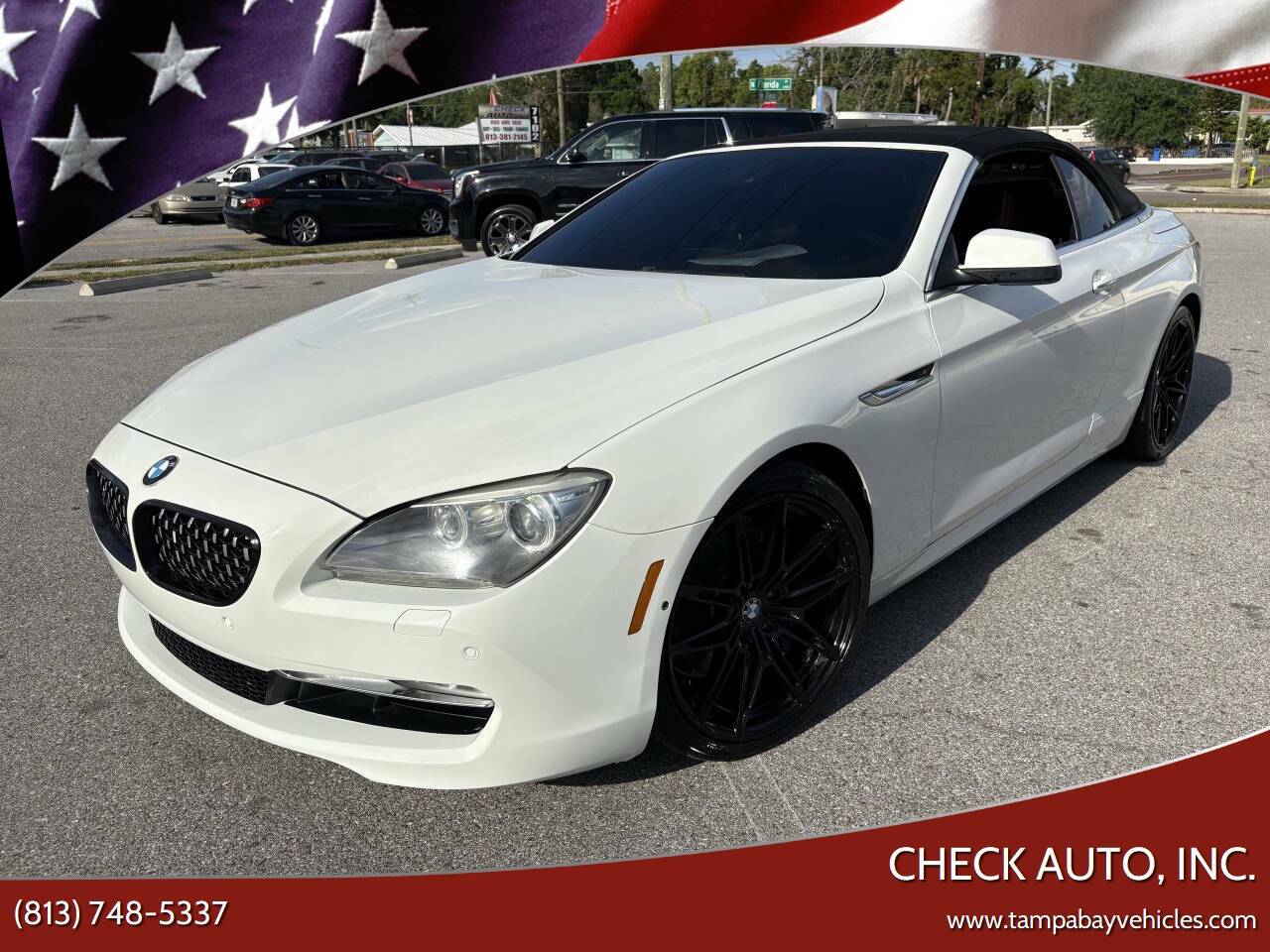 2012 BMW 6 Series 650i — Convertible — 139,589 mi — Tampa, FL