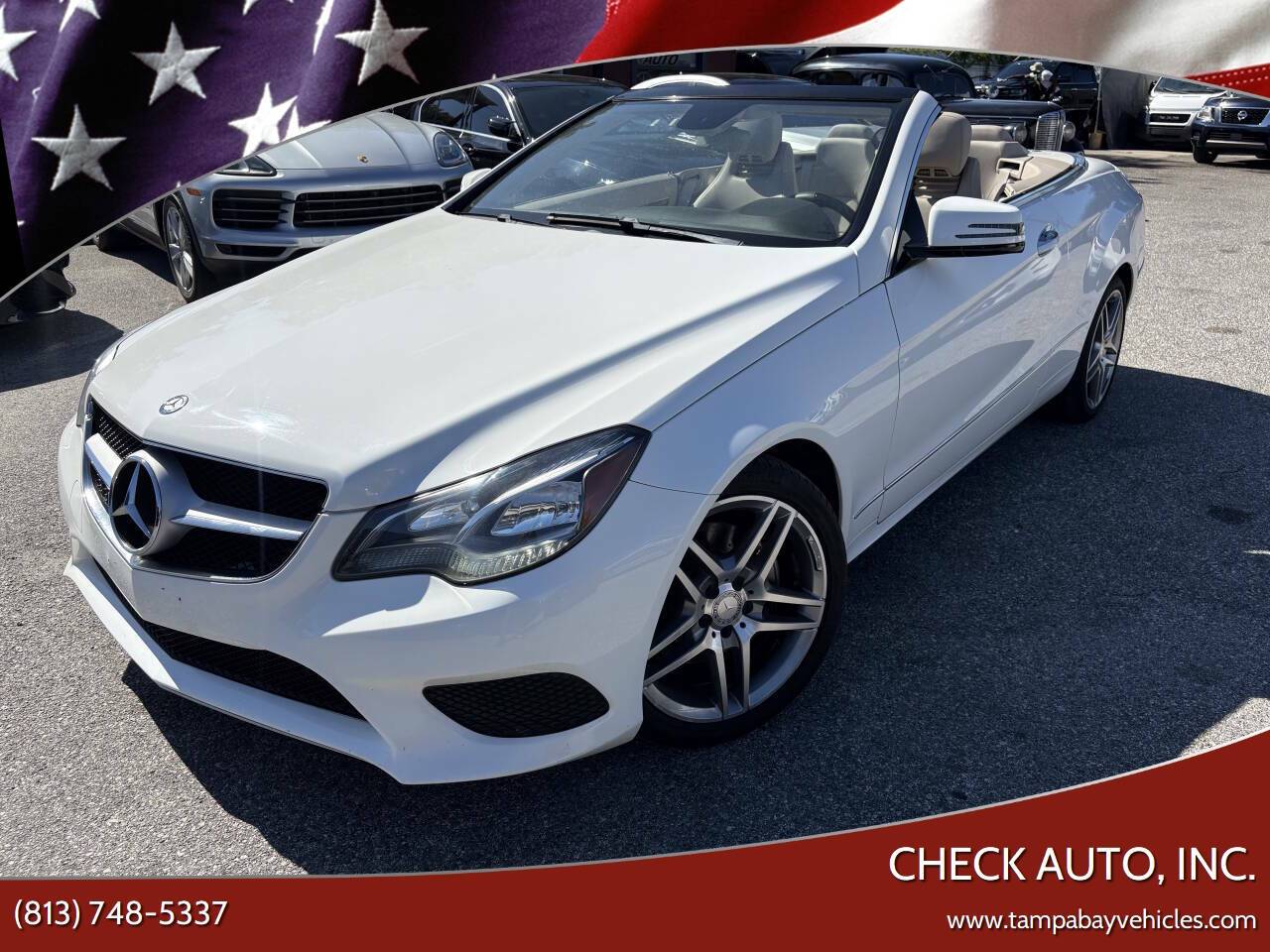 2014 Mercedes-Benz E-Class E 350 — Convertible — 99,773 mi — Tampa, FL